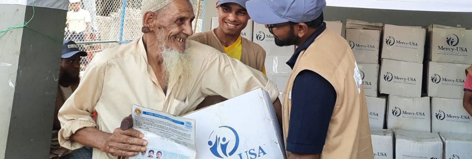 Seasonal Food Aid Rohingya